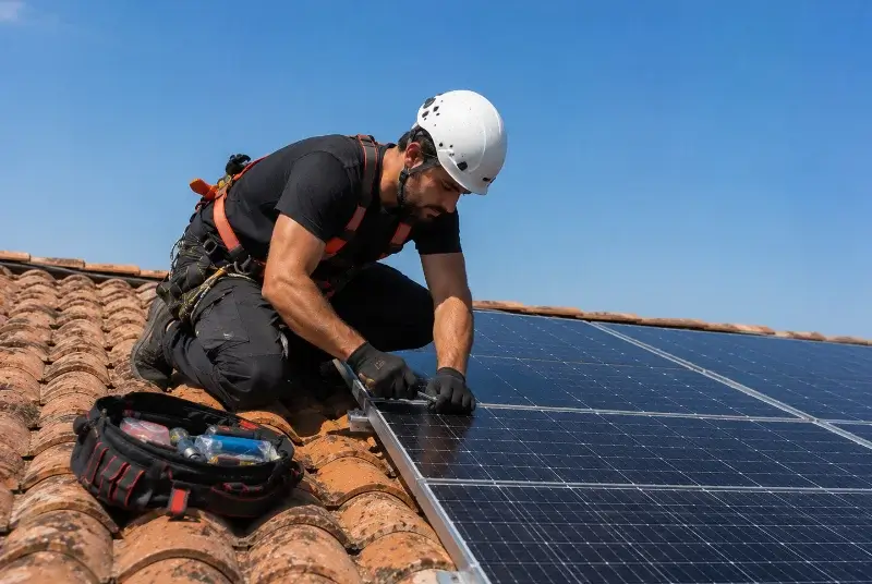 Maintenance et monitoring de panneaux solaires à Dième