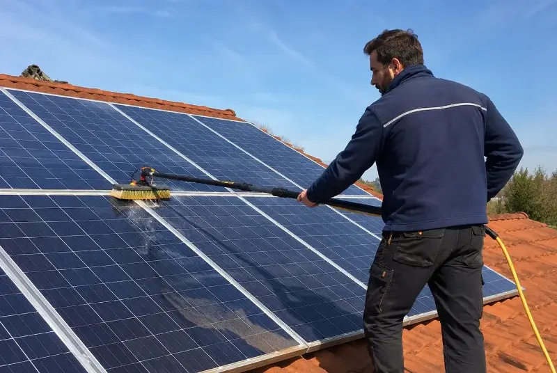 Nettoyage et entretien de panneaux solaires à Dième
