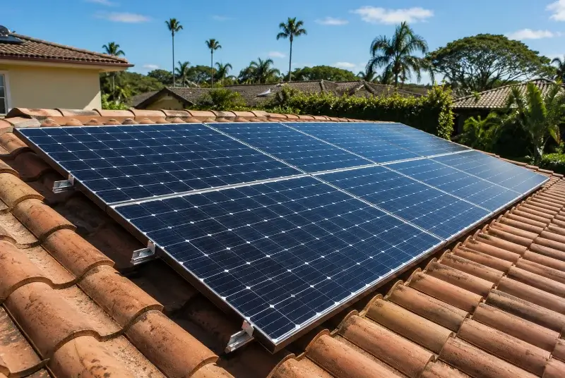 Installation de panneaux solaires à Dième