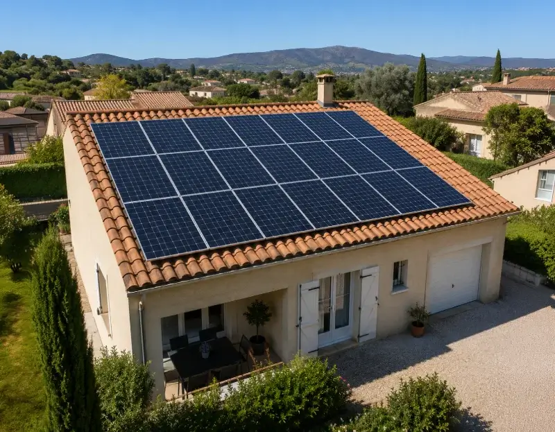 Prime à l'autoconsommation panneaux solaires Dième — aide financière de l'État